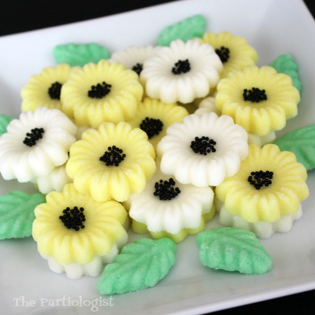 The Partiologist Daisy Cream Cheese Mints!