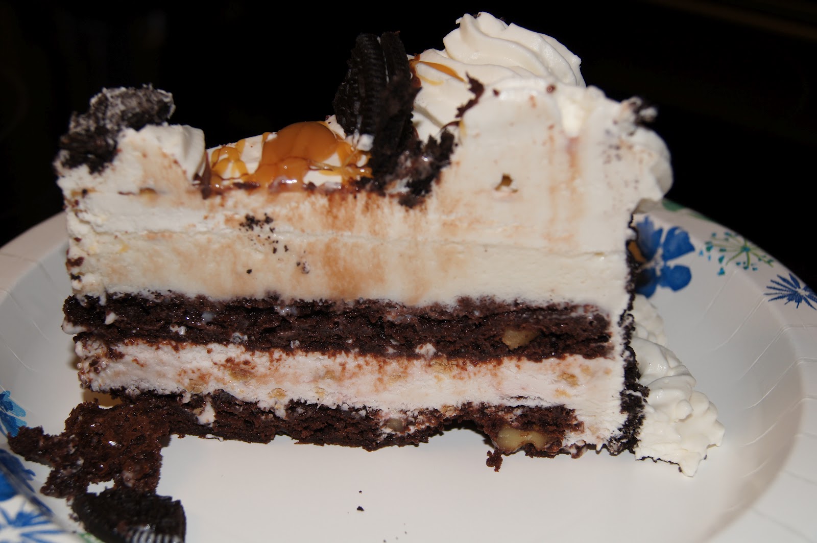 Silly Eclectic My first ice cream cake