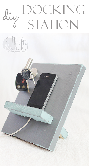 DIY Docking Station. Perfect gift for Father's Day! 