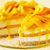 Resepi Chilled Mango Cheese Cake/ Kek Keju Mangga