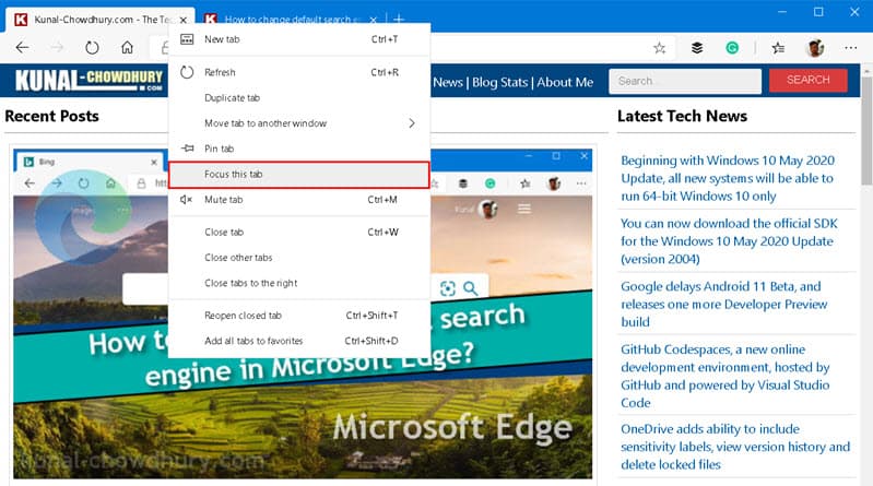 How to launch a website in Focus Mode on Microsoft Edge? How to launch a website in Focus Mode on Microsoft Edge?