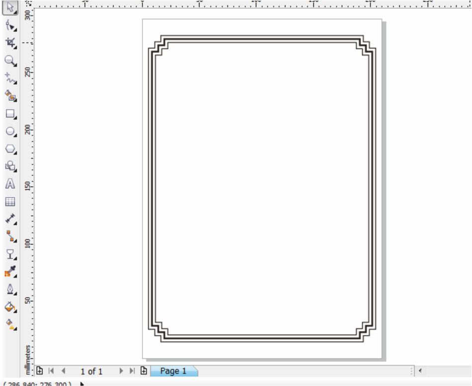 Рамки coreldraw