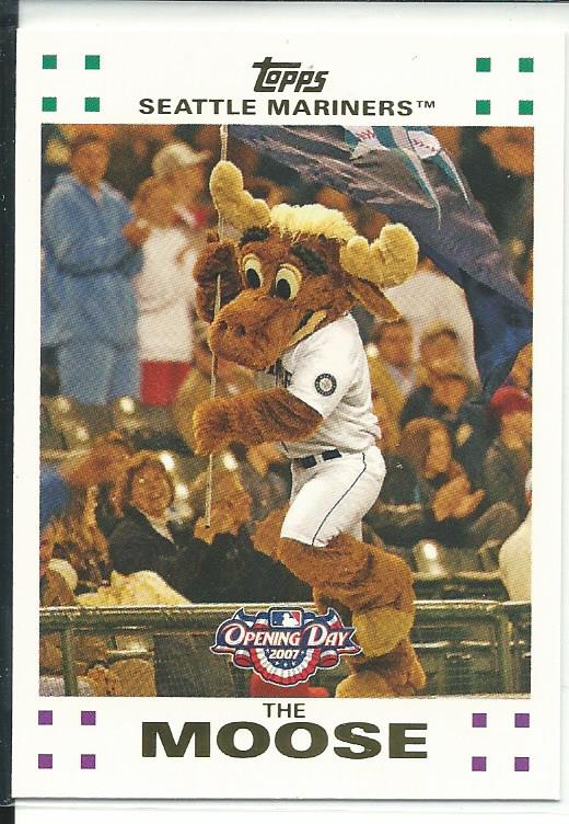  2018 Topps Opening Day Mascots #M-21 Mariner Moose