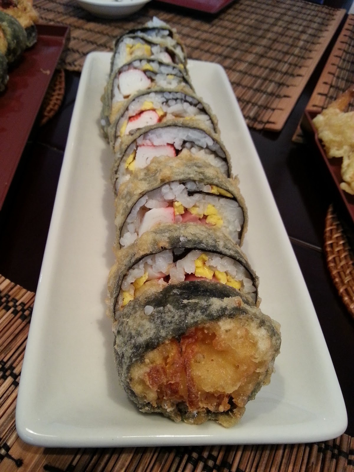 Hani's Kitchen Tempura Sushi Rolls