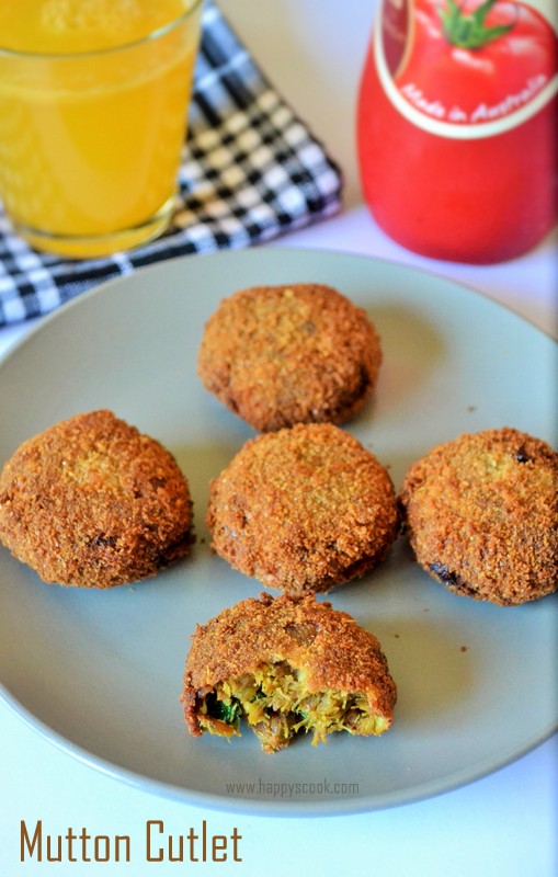 Mutton Cutlet Recipe Minced Mutton Cutlet Kerala Style Mutton