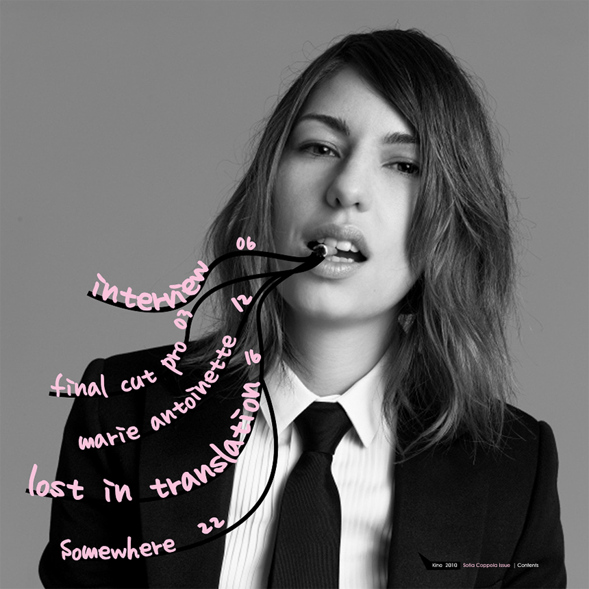 birthdays: Sofia Coppola (b&w photos)