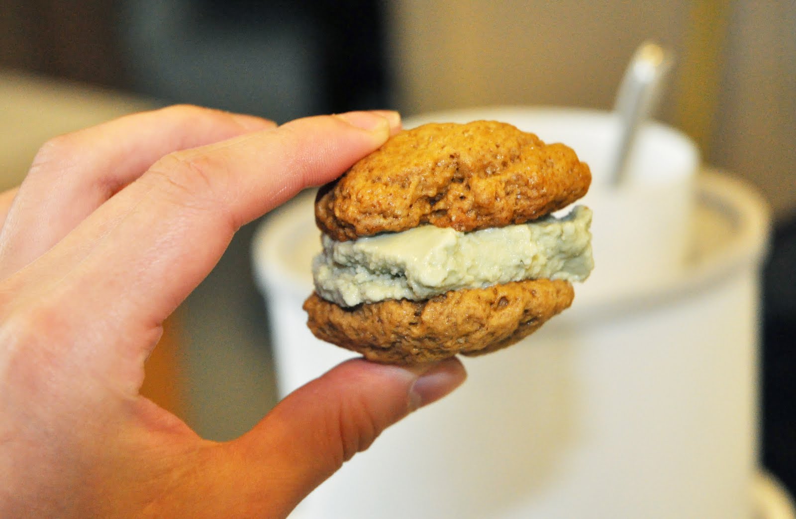 Green Tea Ice Cream Sandwiches Foodography and Phood