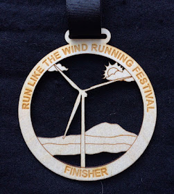 2015 Run Like the Wind Half Marathon medal