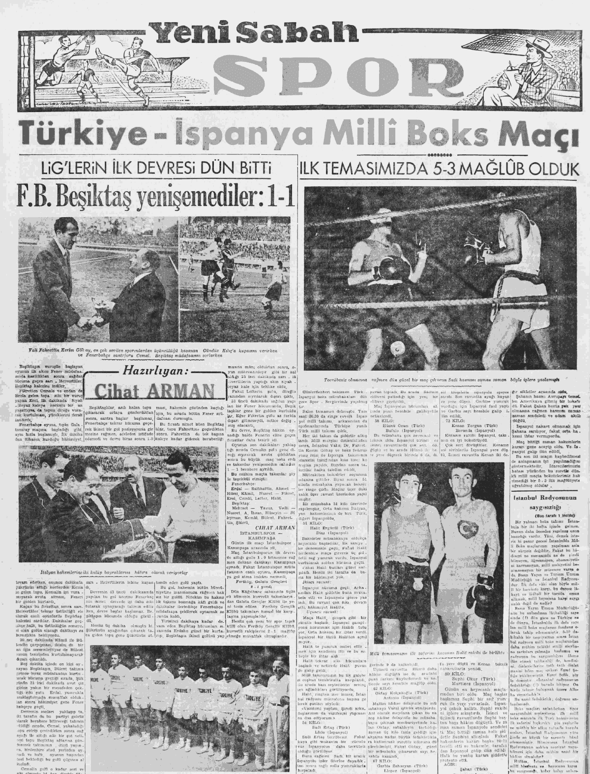 28 Kasım 1949 Yeni Sabah Tam Metin