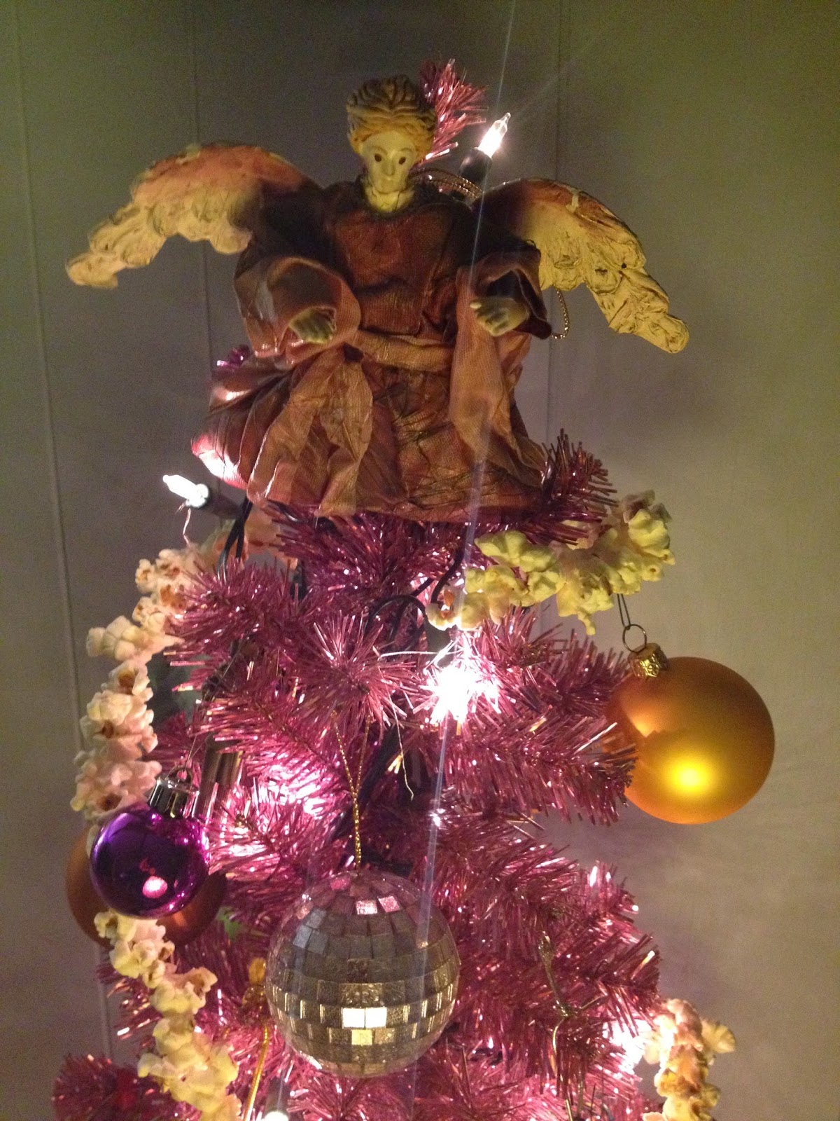 Angel at the top of the tree