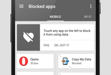 blocked apps