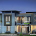 3808 sq-ft 4 bedroom modern contemporary home