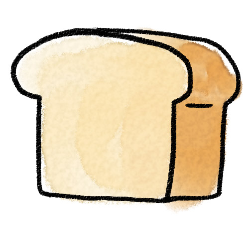 最高の無料イラスト 心に強く訴えるフリー 食パン イラスト 無料