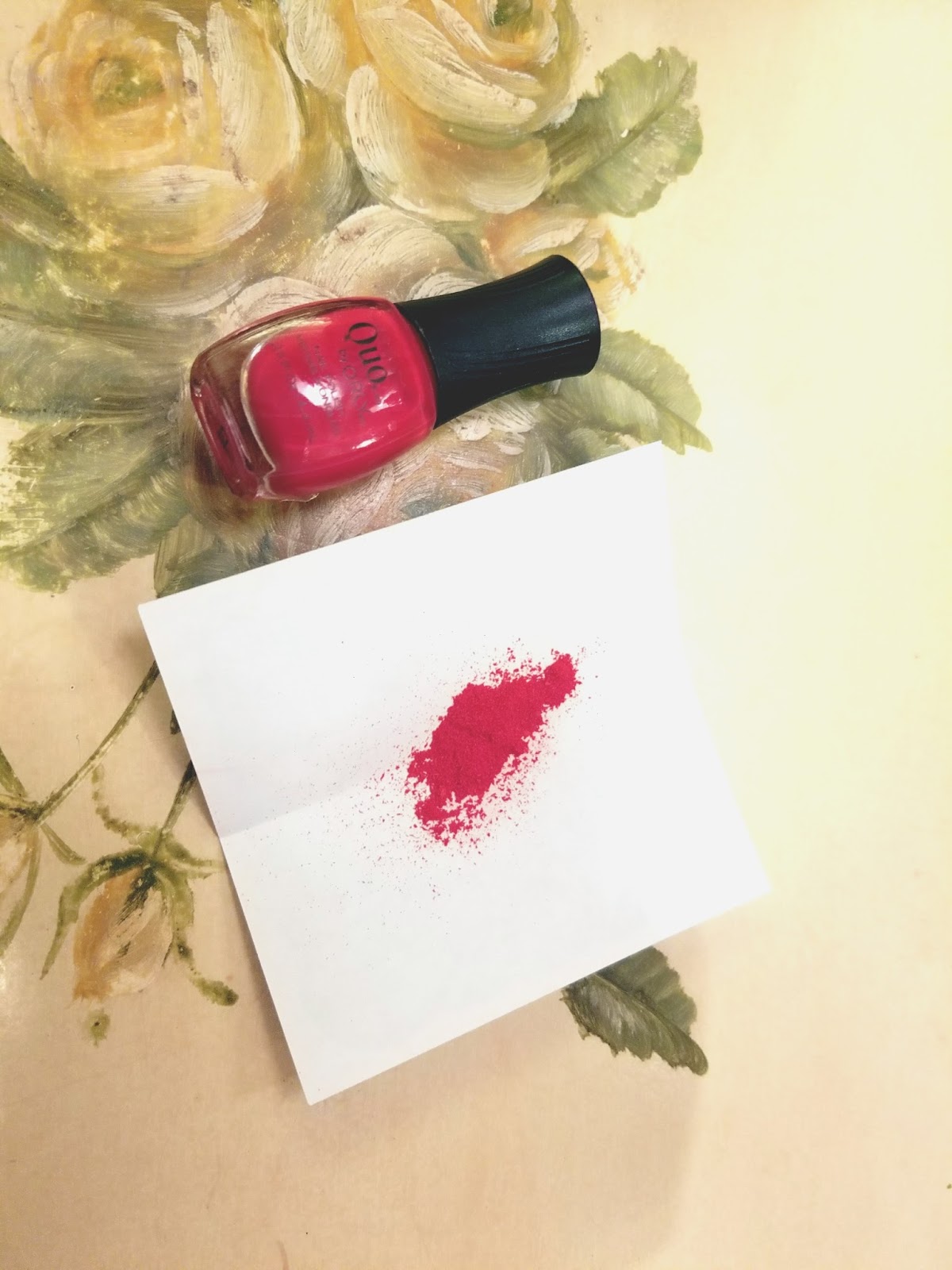 How to Make Your Own Stamping Polish with Eyeshadow / Blush chichicho