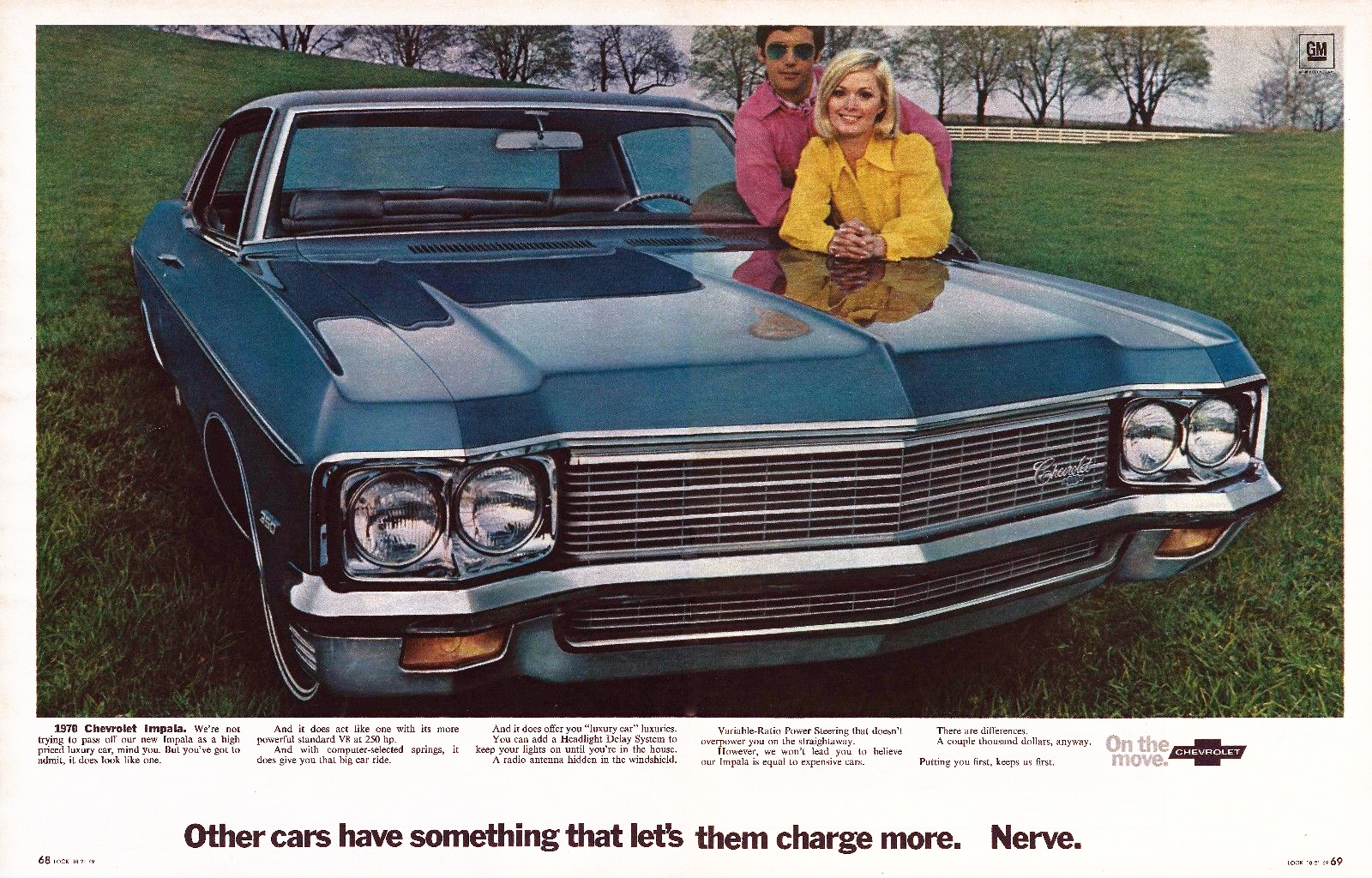 1970's Chevy Impala advertisement