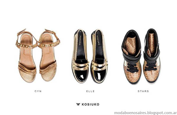 Sandalias y Zapatos 2014 Kosiuko. MODA.
