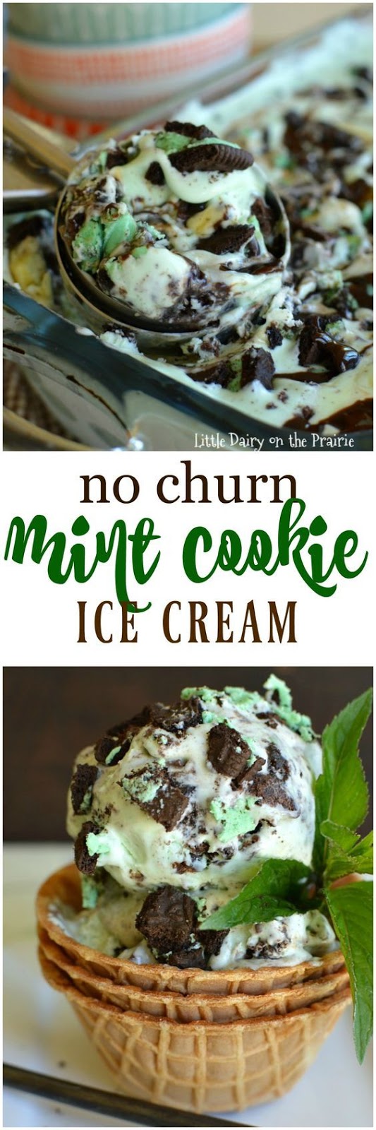 No Churn Mint Cookie Ice Cream Your Recipes Here