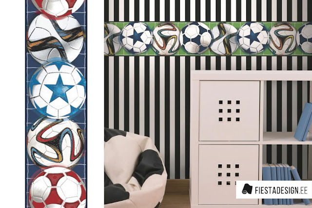 Lastetoa tapeet (FiestaDesign tapeedisalong) Sporditeemaline lastutuba