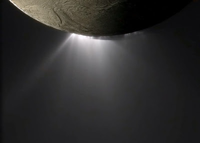 A closeup of Enceledus