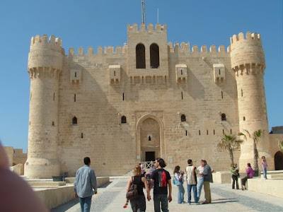 Qaitbay Citadel in Alexandria
