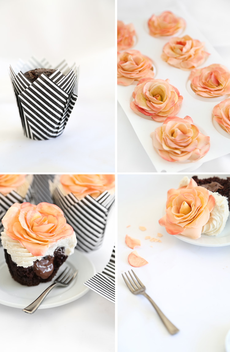 Laavy S Kitchen A Food Blog By Laavy Cupcakes With Rose
