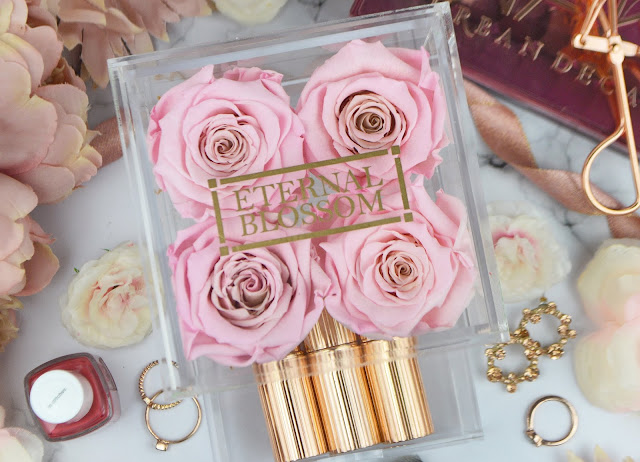 Valentines with Prezzybox - Gift Ideas for Her. 1 Year Roses Makeup Storage Box Review, Lovelaughslipstick Blog
