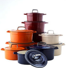 martha stewart iron cast cookware cook enamel cooking quart kitchen charm enameled essentials