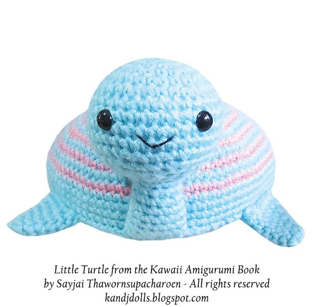 Kawaii turtle Crochet pattern