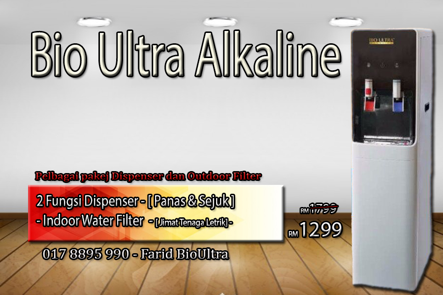 Penapis Air Bio Ultra Termurah, Terbaik, Mampu Milik