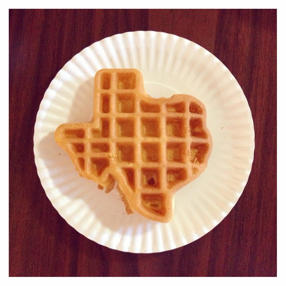 Pigeon Post Texas Waffles...