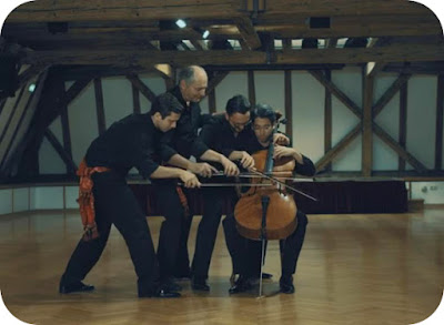 Bolero de Ravel la 4 x violoncel