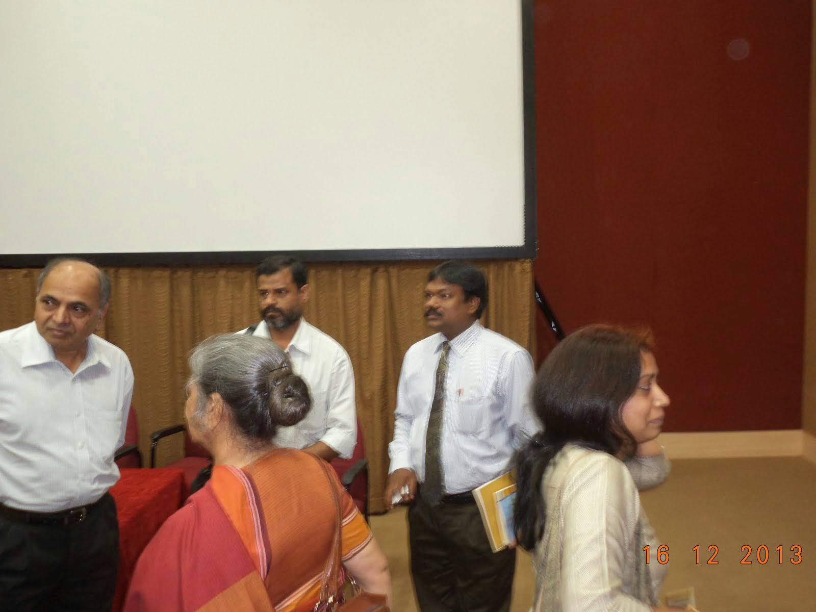 Dr. G. N. Devy with Delegates