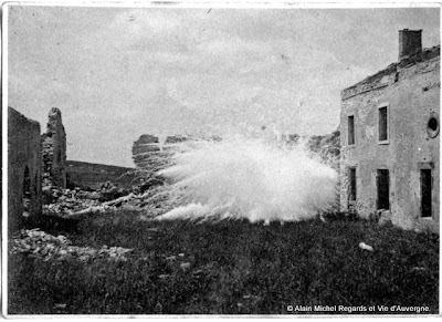 Photo noir et blanc de la guerre de 1914-1918.