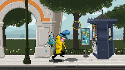 Detective Case And Clown Bot In Murder In The Hotel Lisbon Game Screenshot 3