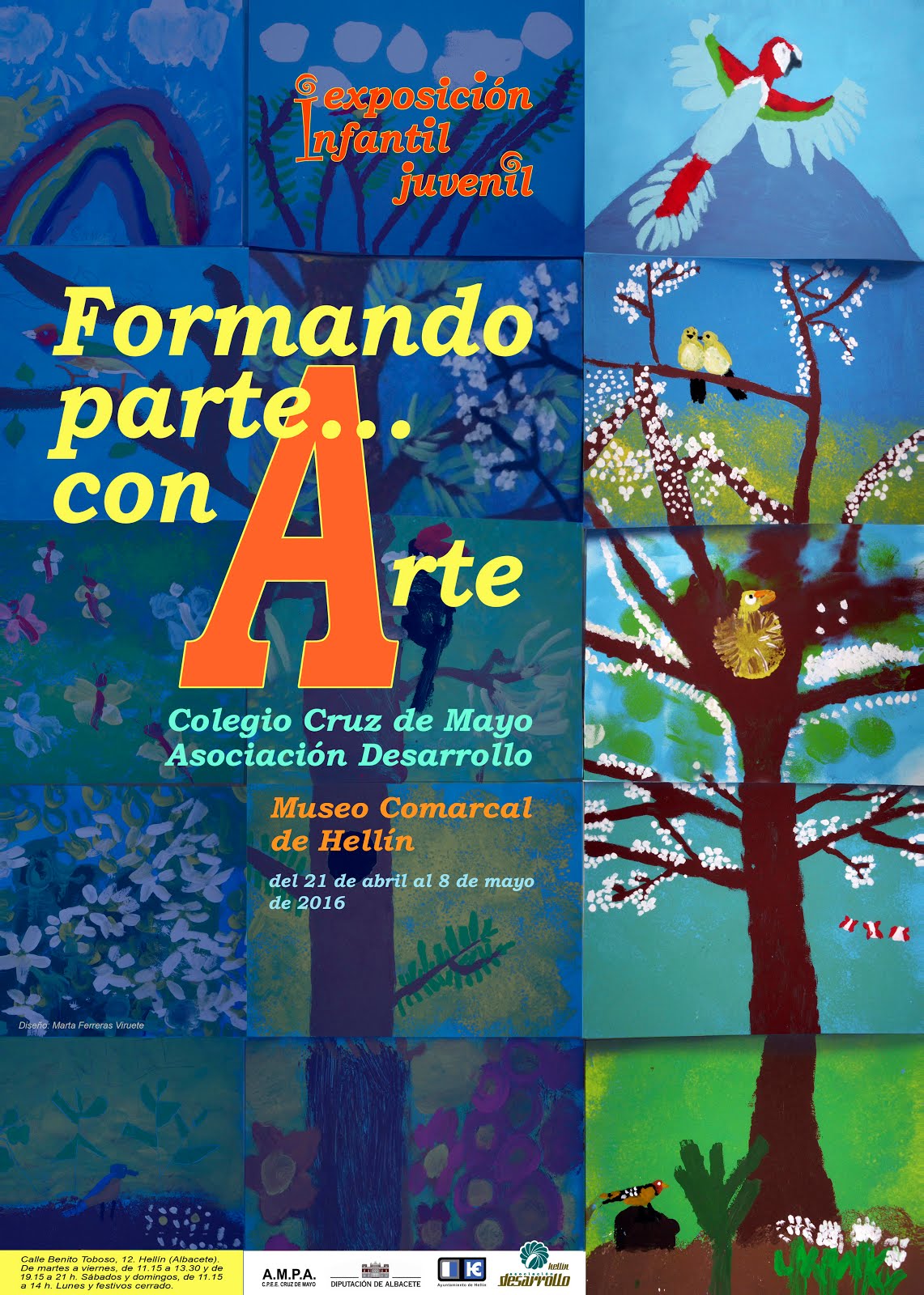 Exposición FORMANDO PARTE.. CON ARTE