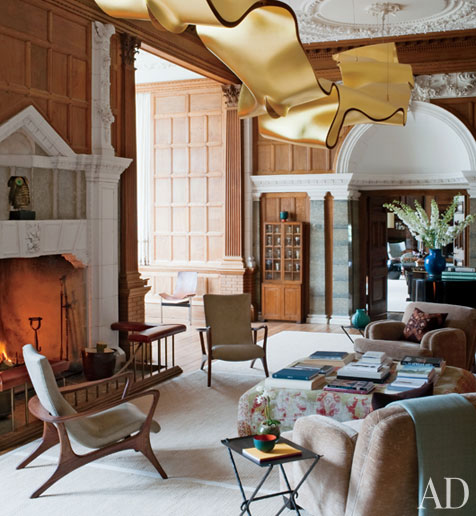 New Home Interior Design: An Updated English Manor