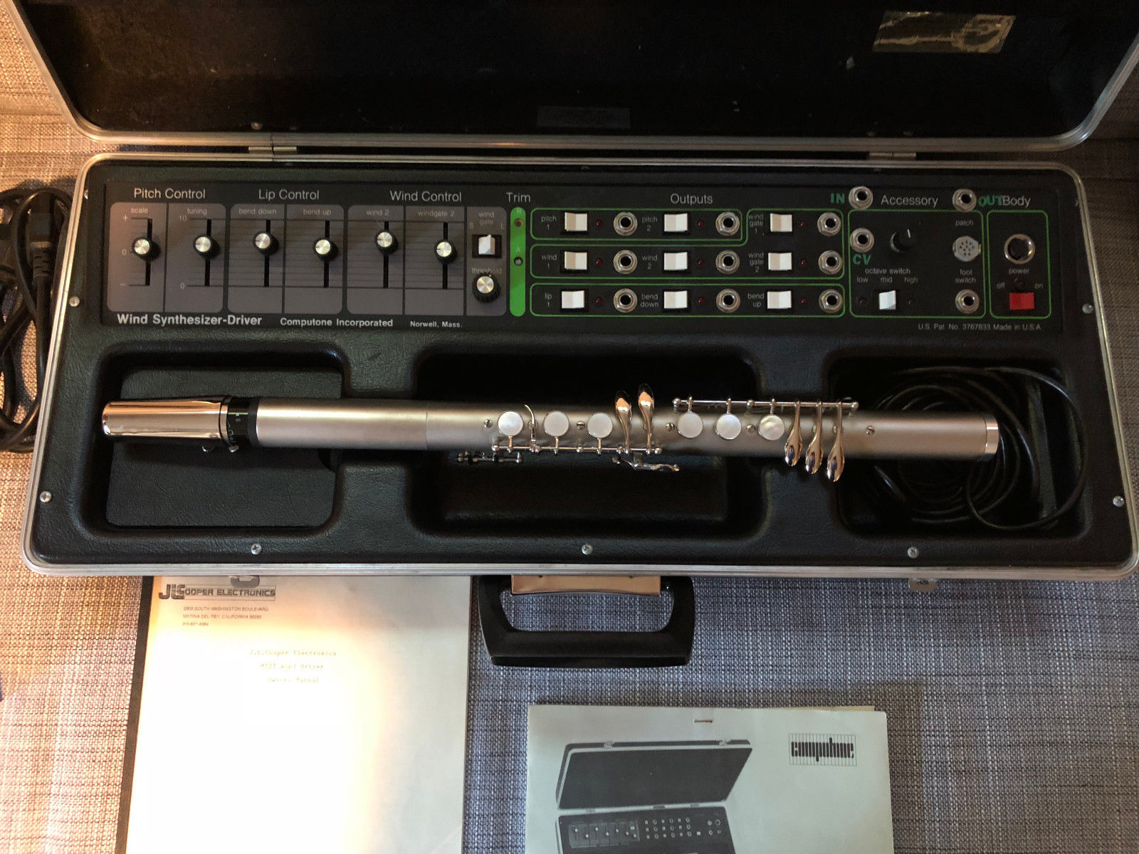 MATRIXSYNTH Computone Lyricon Wind Synthesizer