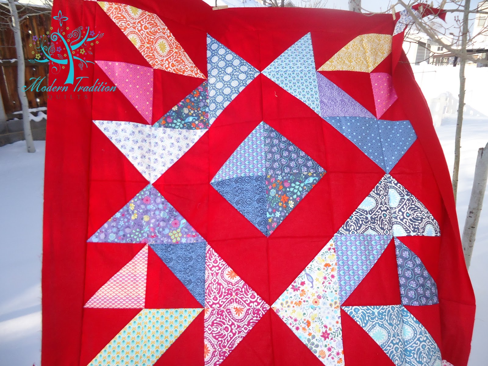 Modern Tradition Quilts Two More Quilt Patterns & HST Block Tutorial