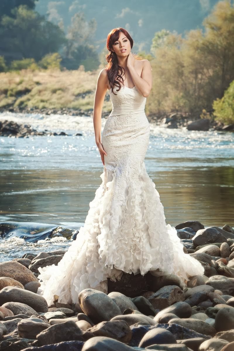Wedding Blog Fairy Tale Mermaid Wedding Gowns