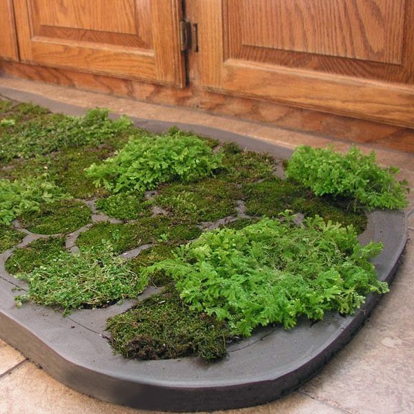 Learn how to make your own Moss Shower Mat Messy Mag