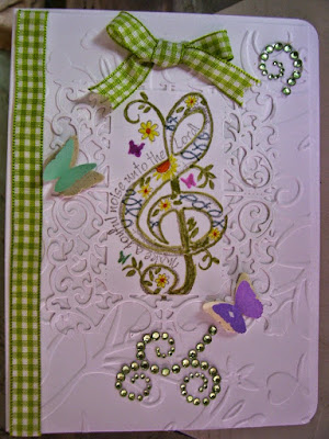 Our Daily Bread designs Just A Note, ODBD Customer Card of the Day by Dottie Seubert