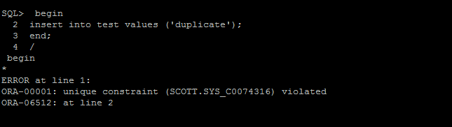 DATABASE TIPS: SQL*Net break/reset to client