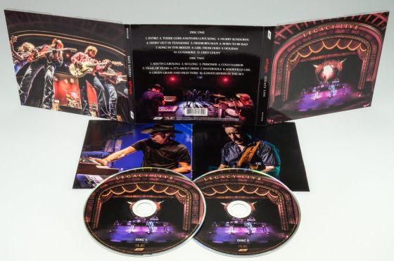 THE OUTLAWS - Legacy Live (2016) discs