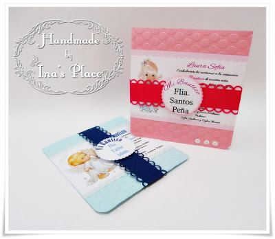 Invitaciones Bautizo Precious Moments