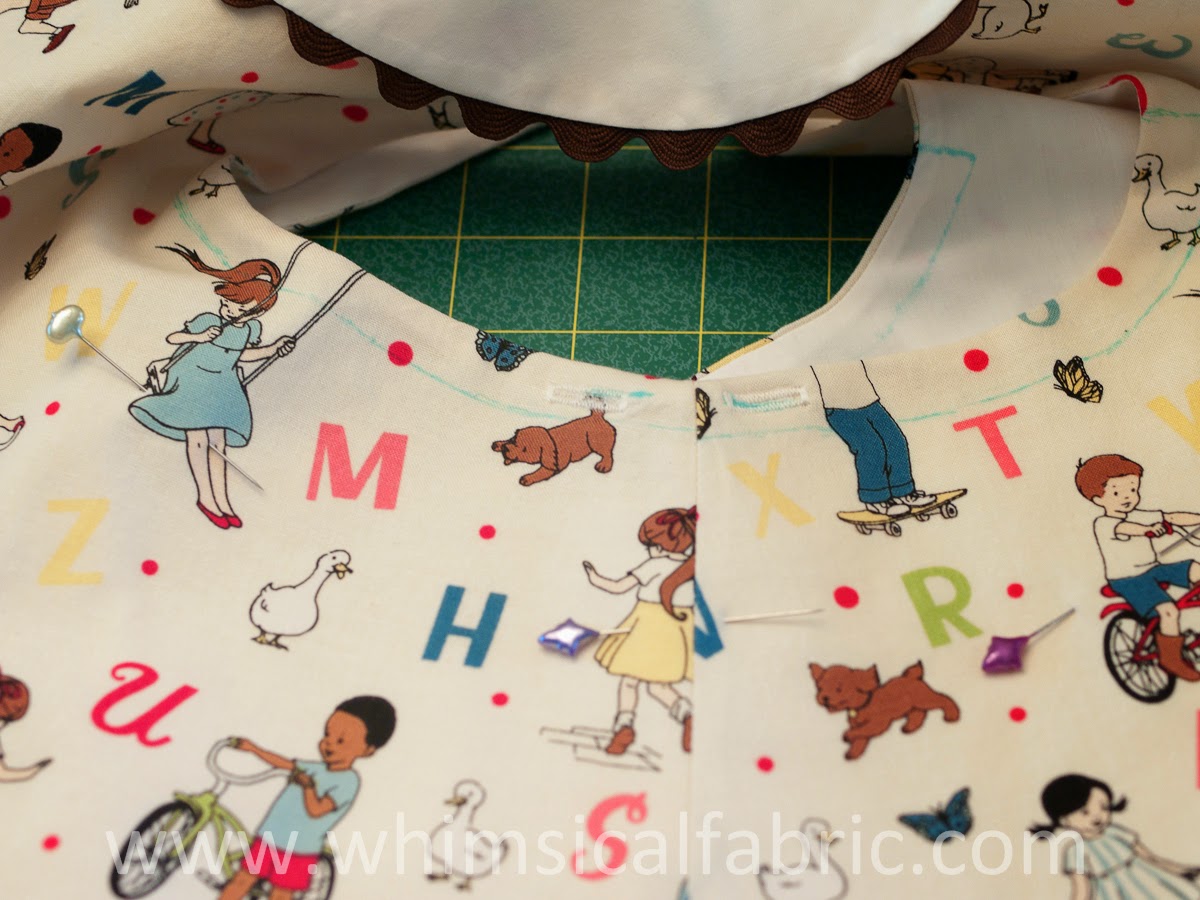Whimsical Fabric Sew-Along: Sew-Along #14 - Frannie Dress - Lesson #3