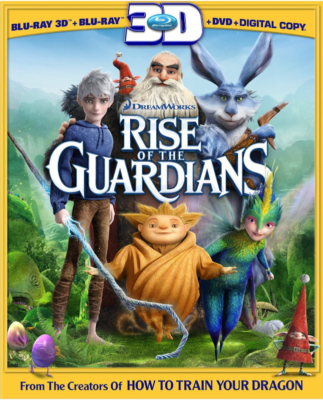 Rise Of The Guardians DVD/Blu-ray bonus features and extras