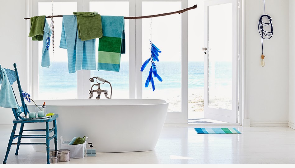 Decoración Fácil: UN BAÑO SEIS POSIBILIDADES