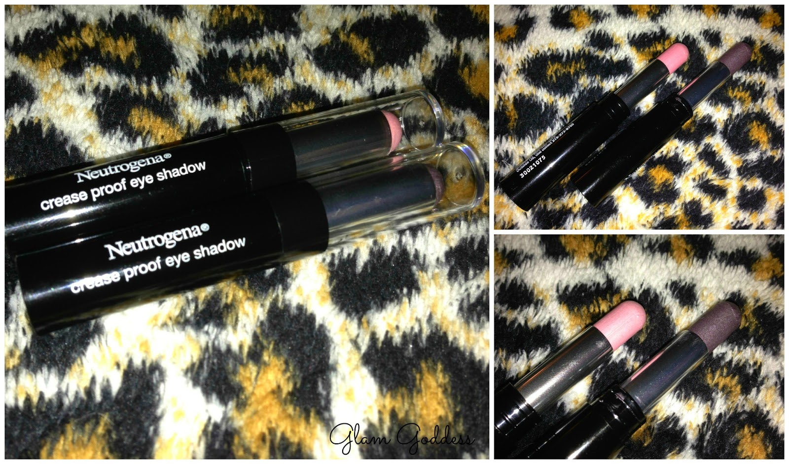 The Glam Goddess Neutrogena Crease Proof Eyeshadow Review/Swatches