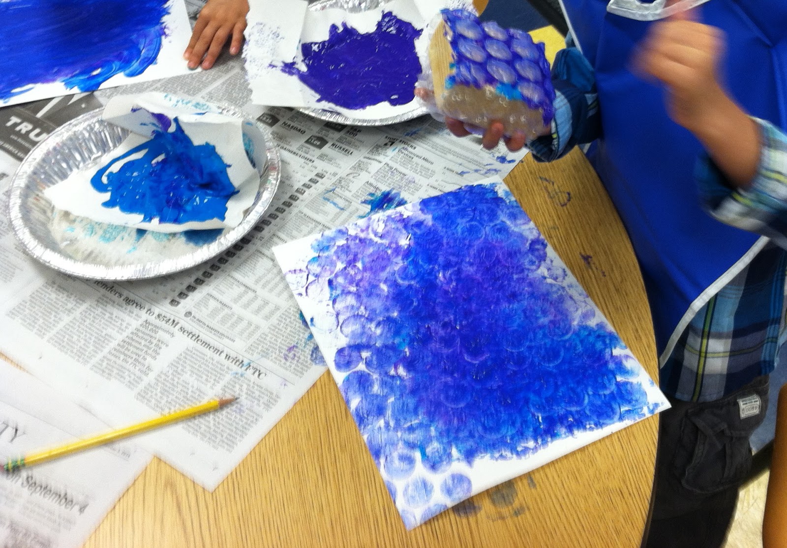 Brick by Brick Bubble Wrap "Rain"