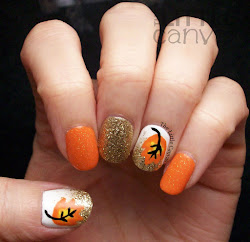 nail fall leaf manicure happier figured couldn enough let take been